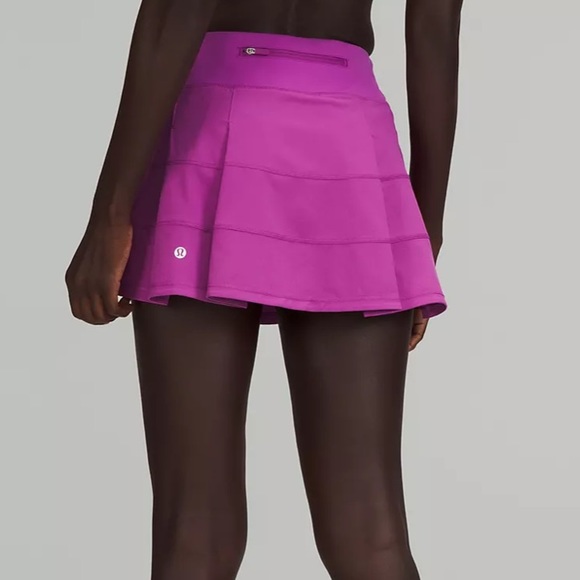 Lululemon Pace Rival Skirt Regular Length 13” * Vivid Plum Size 4 Sz 4 - Picture 4 of 7
